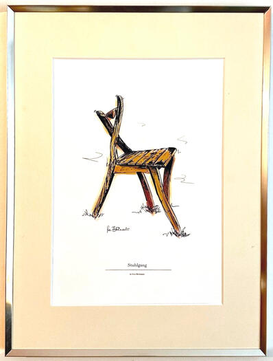 Popart „Stuhlgang II“